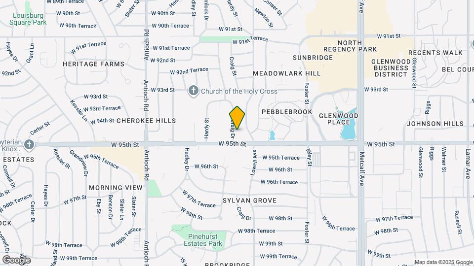 9429 Craig Dr Map and Location Details