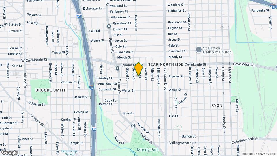 502 Frawley St Map and Location Details