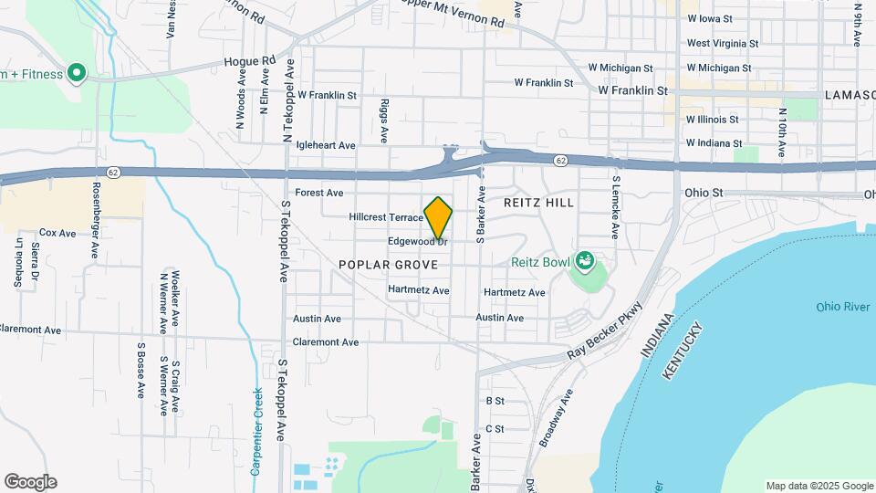 3012 Edgewood Dr Map and Location Details