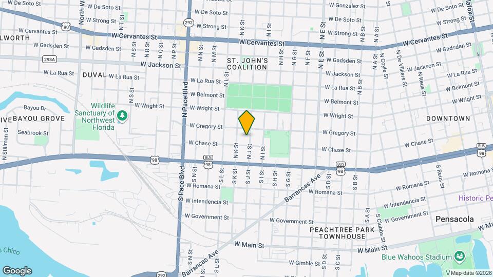 119 N J St Map and Location Details