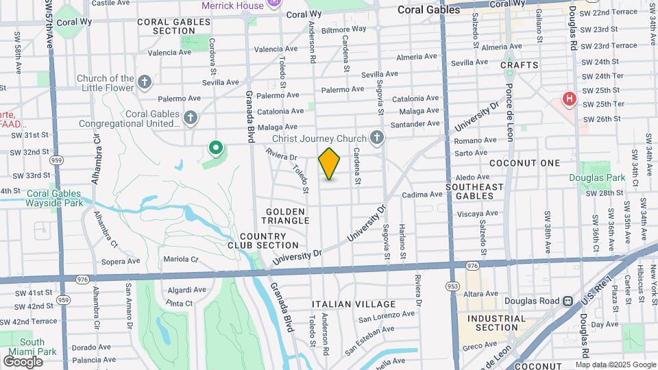 743 Aledo Ave Map and Location Details