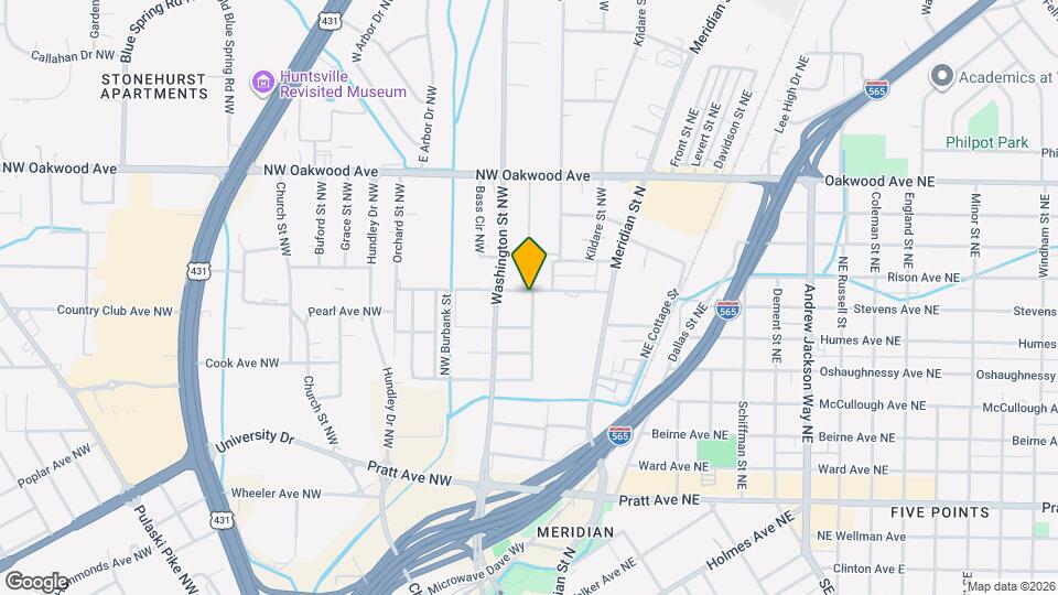305 Abingdon Ave NW Map and Location Details