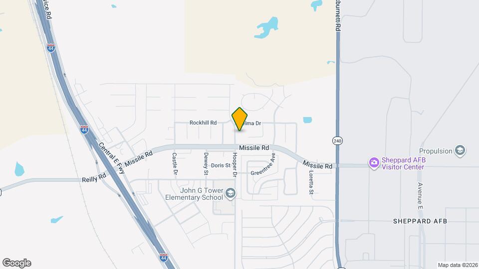 5507 Hooper Dr Map and Location Details