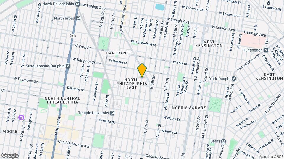 2233 N 7th St Map and Location Details