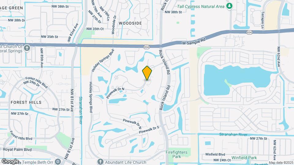 3420 Pinewalk Dr N Map and Location Details