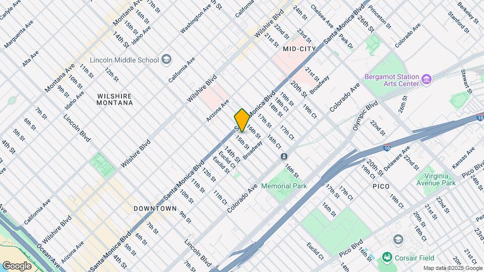 1419 15th St, Unit 3 Map and Location Details