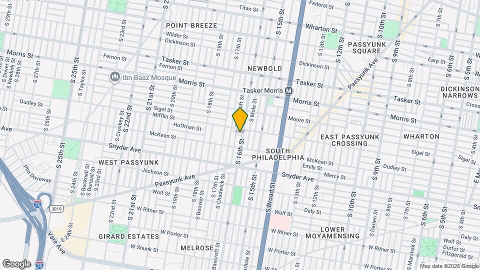 1900 S 16th St Mapa y Detalles de la Ubicación