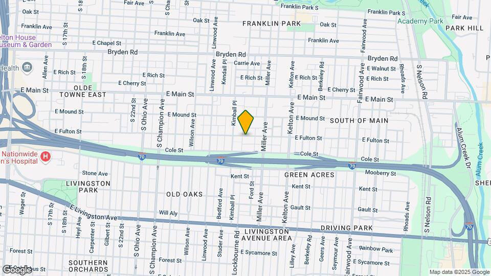 1353-1355-1355 E Fulton St Mapa y Detalles de la Ubicación