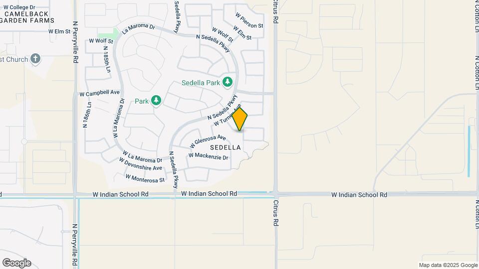 4318 N 180th Dr Map and Location Details