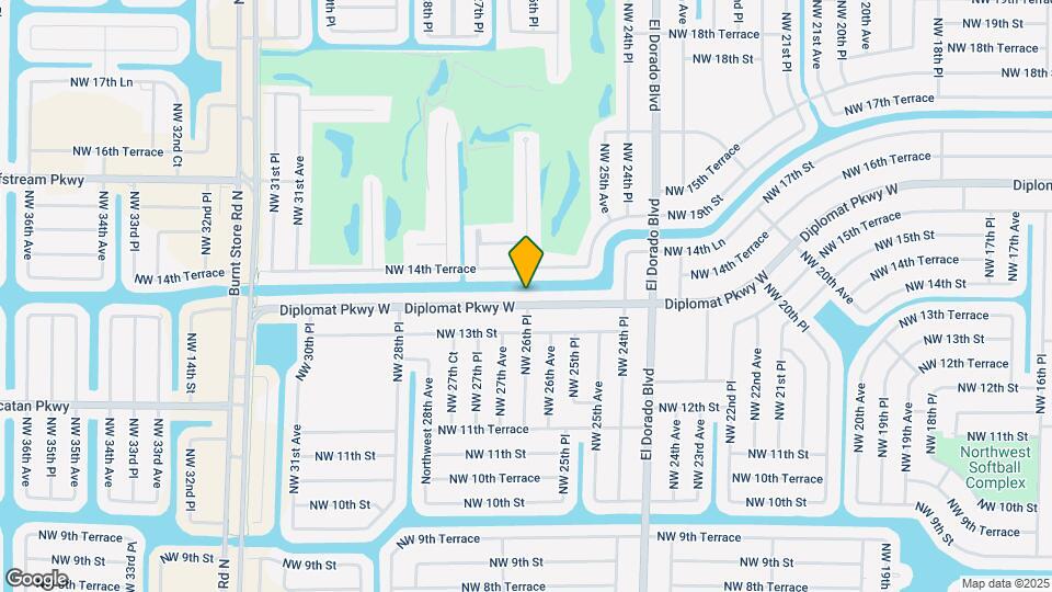 2601 Diplomat Pkwy W Map and Location Details