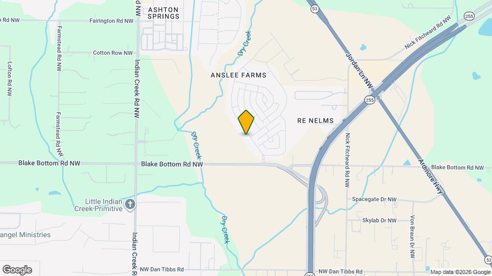 8317 Anslee Way NW Map and Location Details