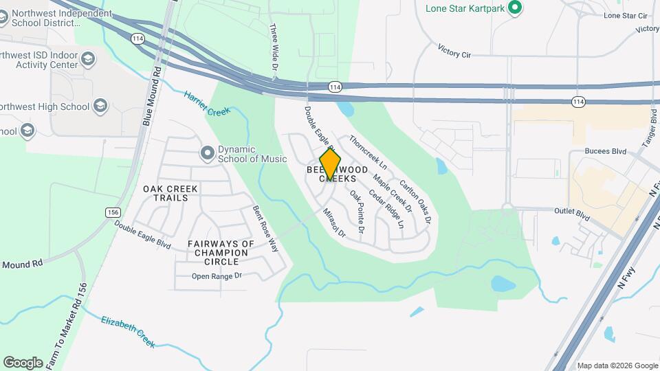 15824 Coyote Hill Dr Mapa y Detalles de la Ubicación