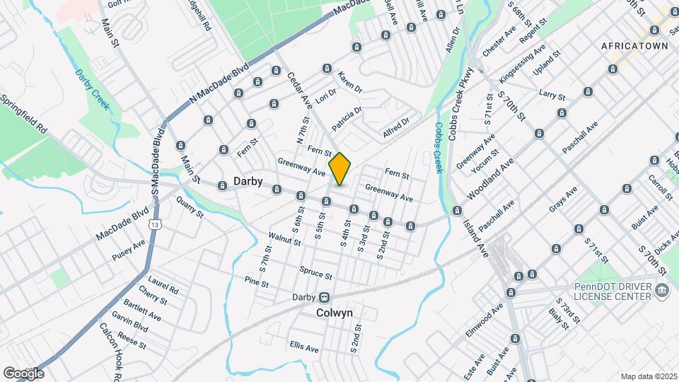 429 Darby Terrace Mapa y Detalles de la Ubicación