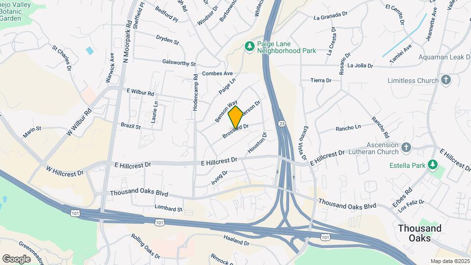 720 Brossard Dr Map and Location Details