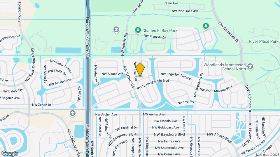 6801 NW Dragon St Map and Location Details
