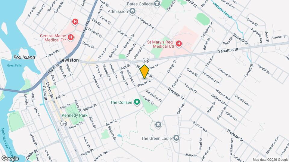 172 Walnut St Map and Location Details