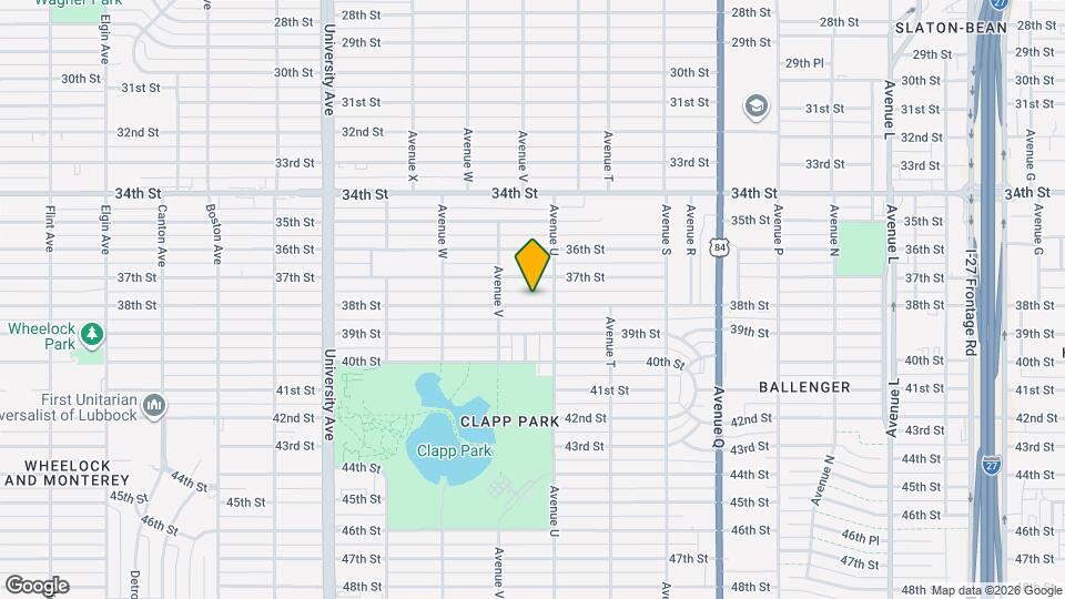 2108 38th St Map and Location Details