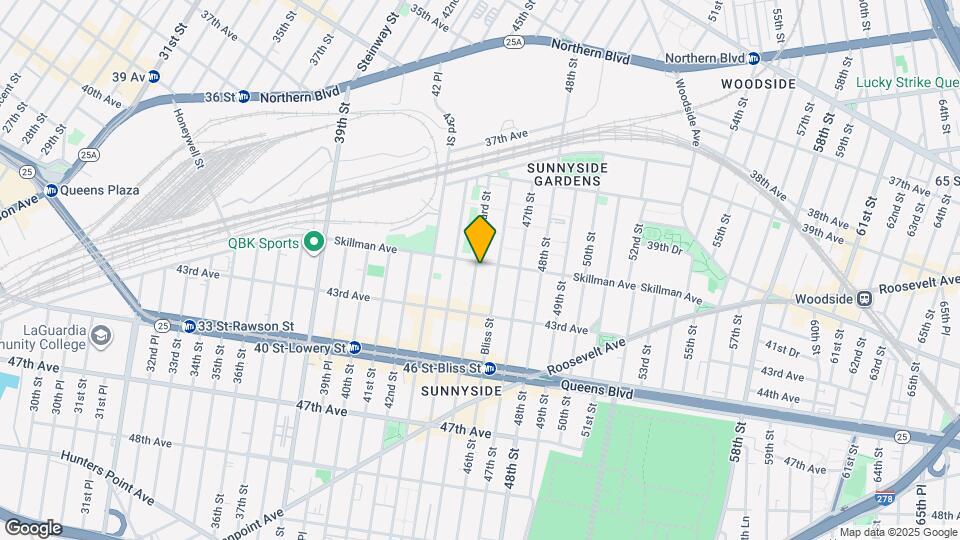 41-05 45th St Map and Location Details