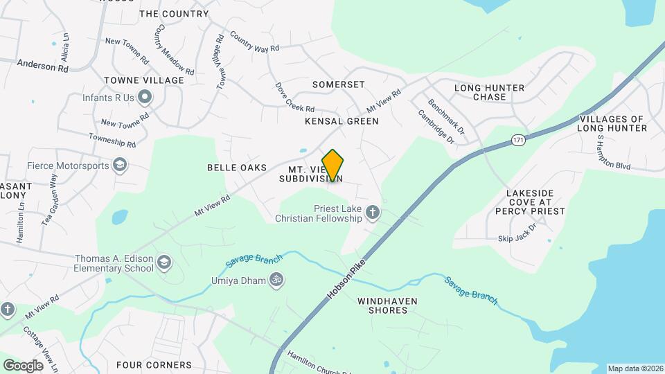 805 McCumber Dr Map and Location Details