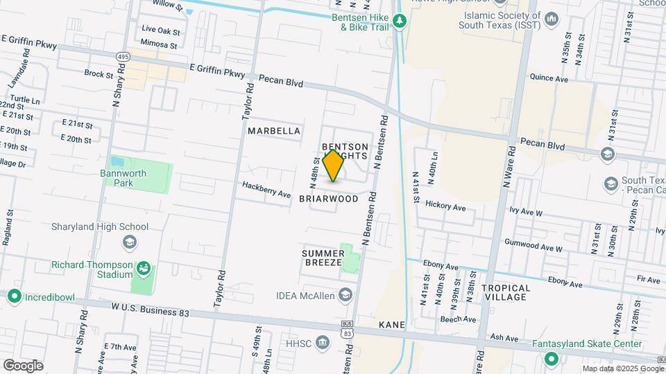 4608 Ivy Ave Map and Location Details