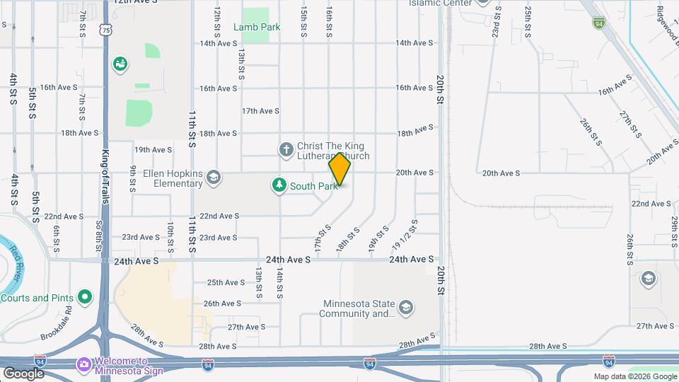 2012 16th St S Map and Location Details