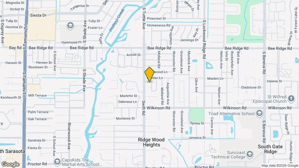 2826 W Rainbow Cir Map and Location Details