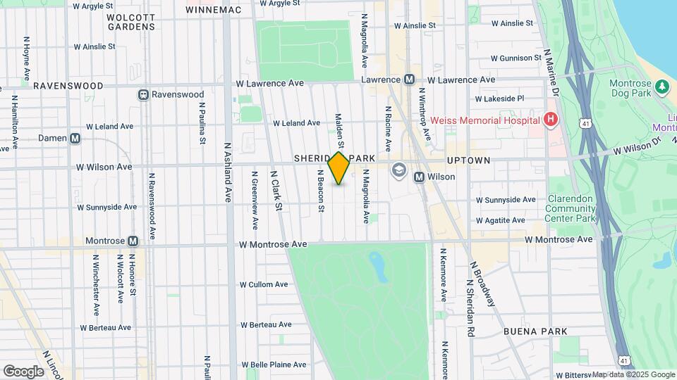4516 N Malden St, Unit 4503-GA Map and Location Details