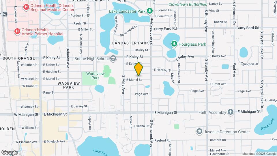 1401 E Muriel St Map and Location Details