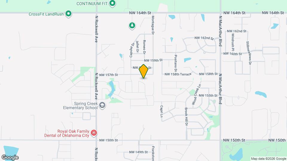 15740 Caney Dr Map and Location Details