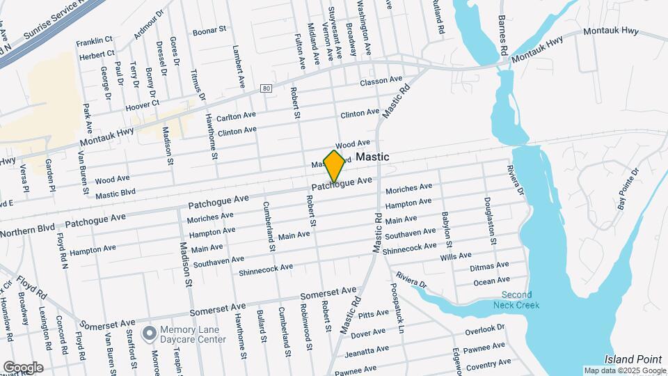 142 Patchogue Ave Map and Location Details