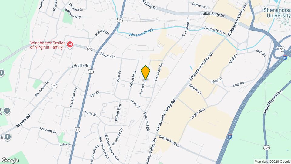 2254 Roosevelt Blvd Map and Location Details