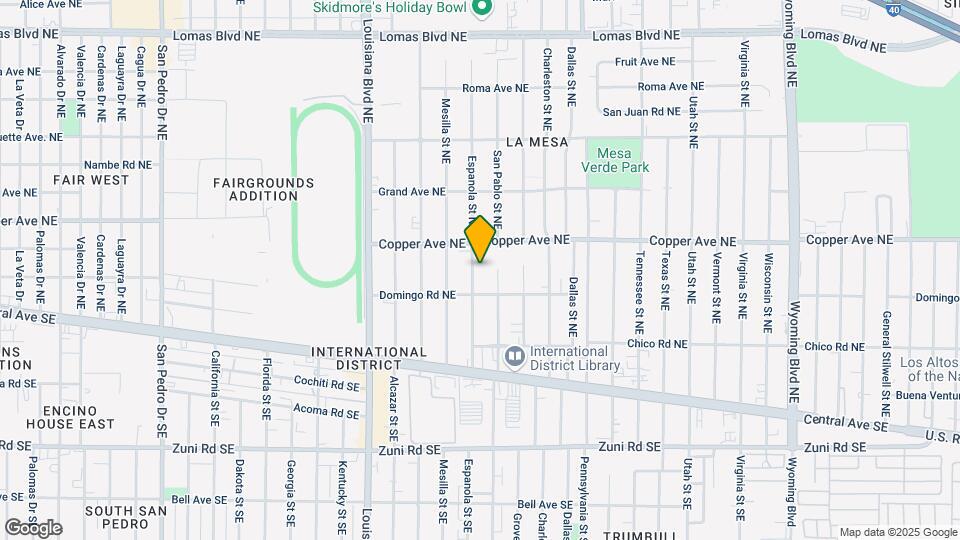 316-320 Espanola St NE Mapa y Detalles de la Ubicación