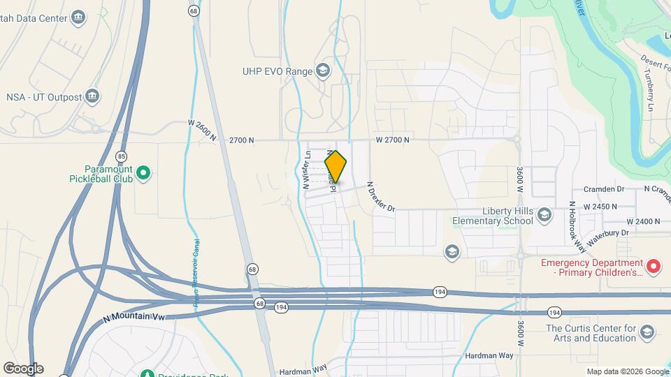 2494 N Cormac Pl Map and Location Details