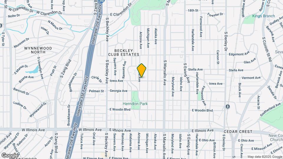 1734 Arizona Ave Map and Location Details