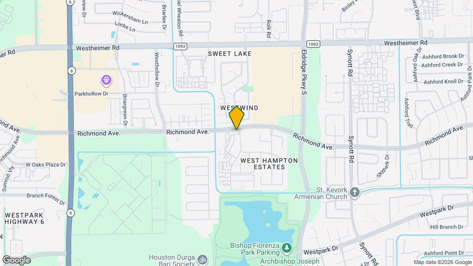 3020 Windchase Blvd Map and Location Details