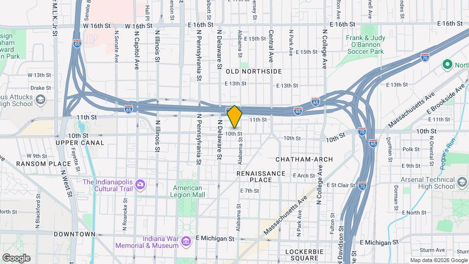 232 E 10th St Mapa y Detalles de la Ubicación