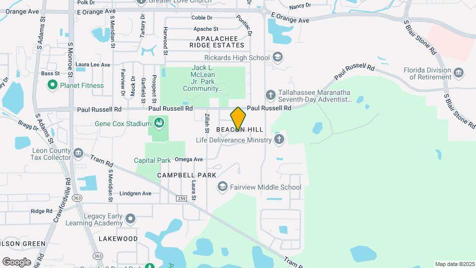 811 Bahama Dr Map and Location Details