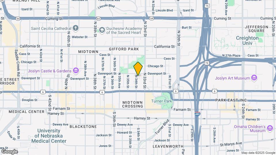 145 N 34th St Map and Location Details