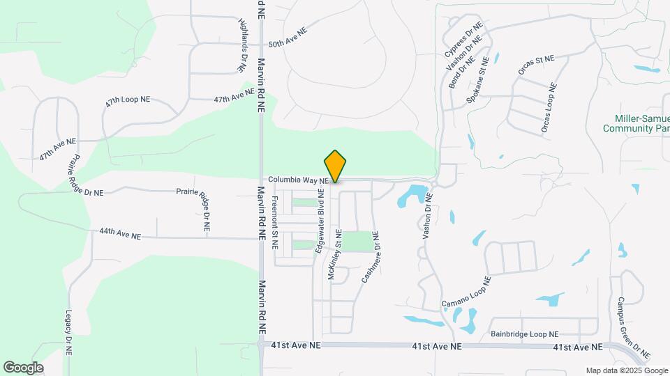 4529 McKinley St NE Map and Location Details