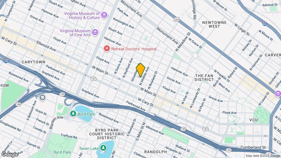 2205 Floyd Ave Map and Location Details