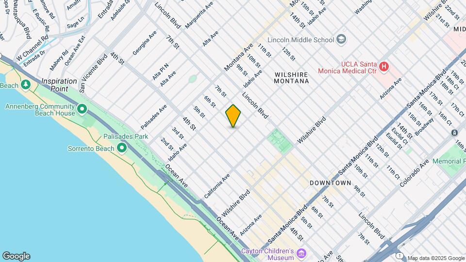 958 6th St Map and Location Details