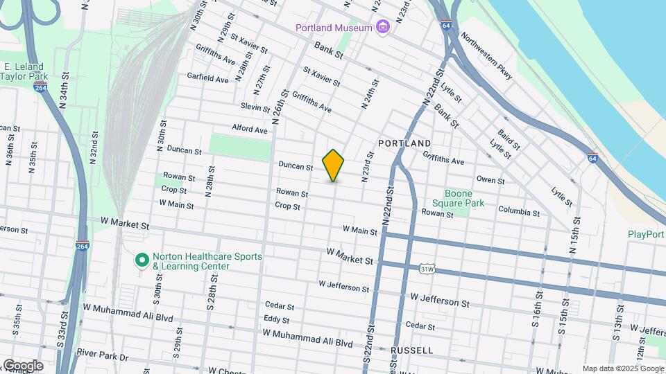 214 N 24th St Map and Location Details