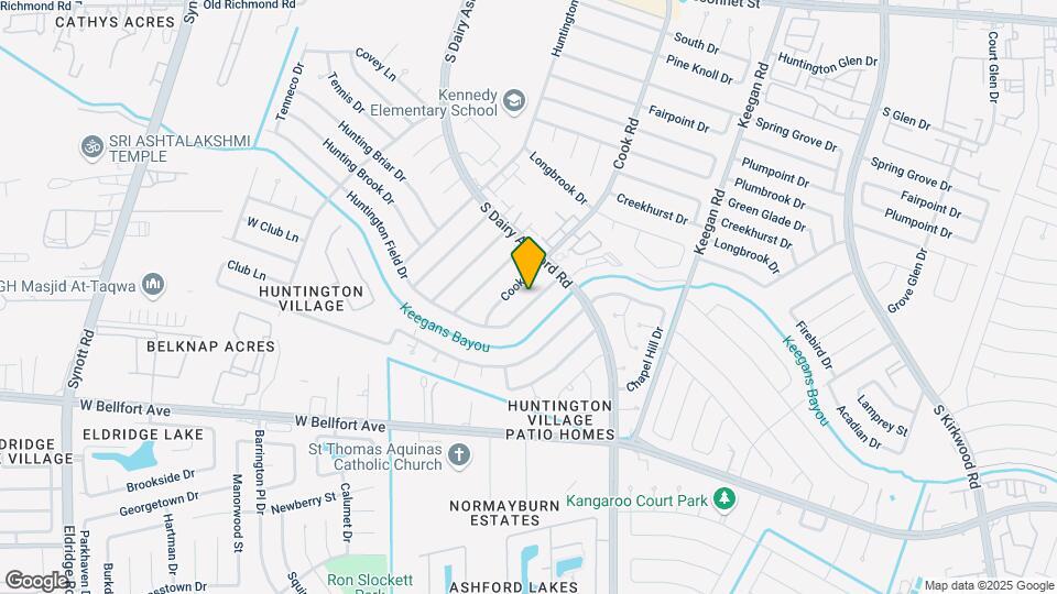 10526 Huntington Way Dr Map and Location Details