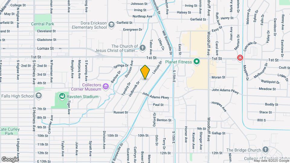 410 Lincoln Dr Map and Location Details
