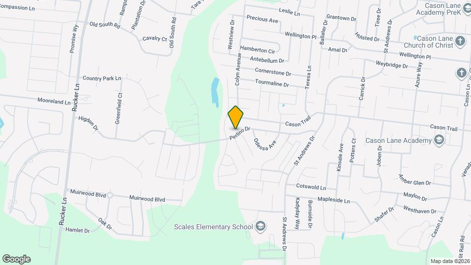 3506 Perlino Dr Mapa y Detalles de la Ubicación