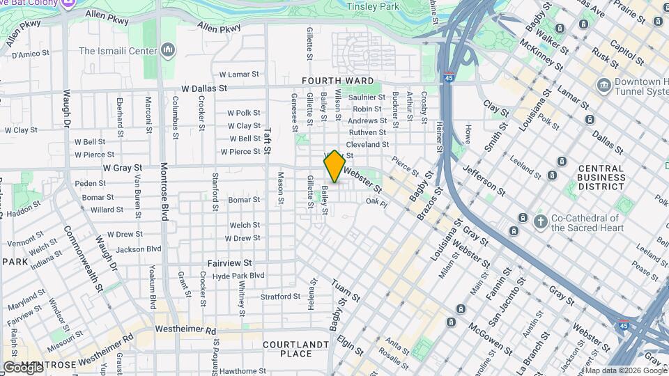 1408 W Webster St Map and Location Details