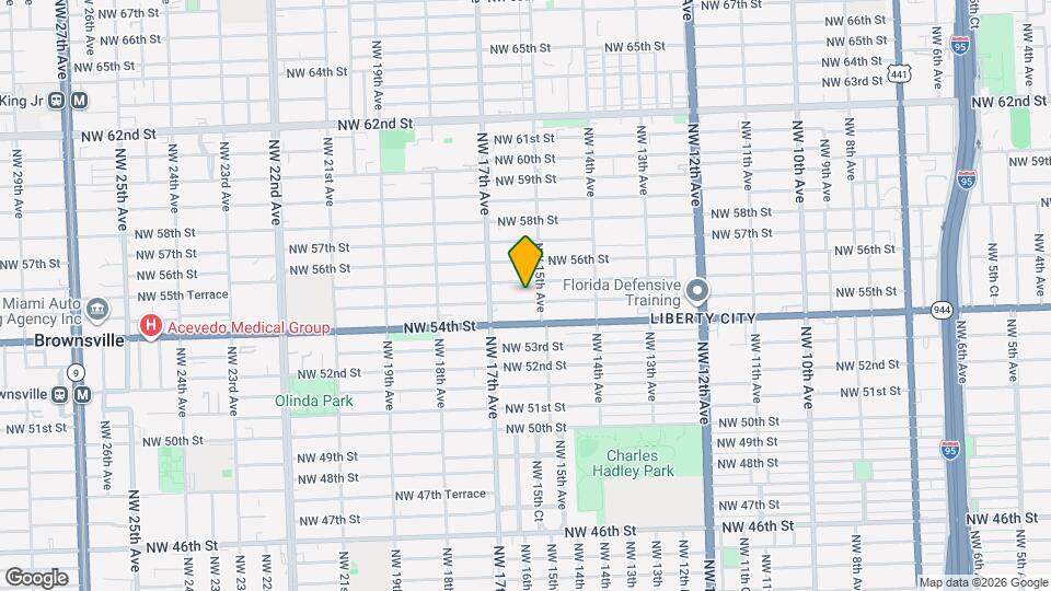 1531 NW 55th St Mapa y Detalles de la Ubicación