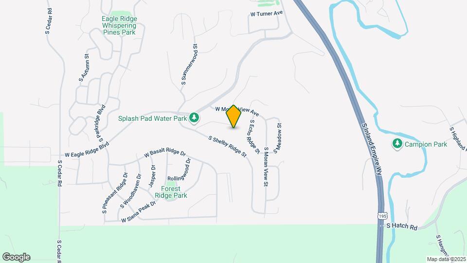 307 W Auburn Crest Ct Mapa y Detalles de la Ubicación