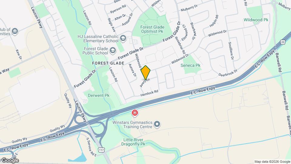 9597 Avery Ln Map and Location Details