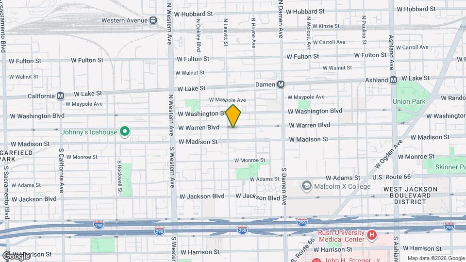 2151 W Warren Blvd Map and Location Details